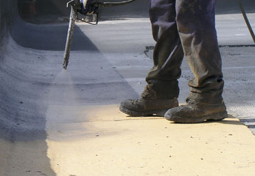 coating systems over St Paul spray foam roof systems